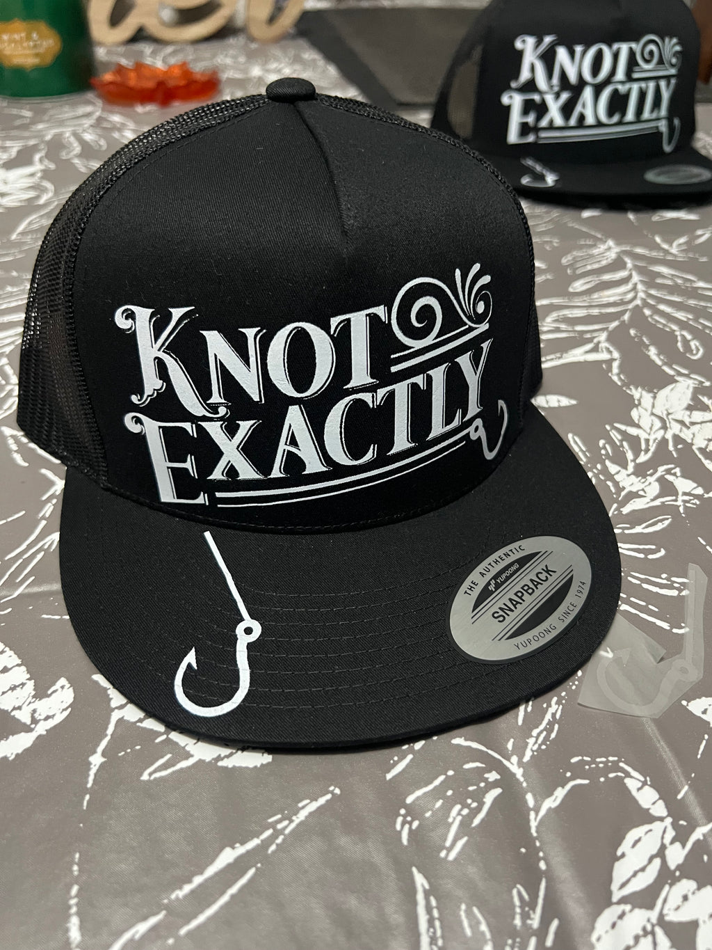 KNOT EXACTLY trucker hat