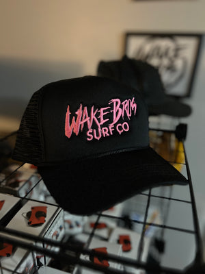 PINK SUNSET foam TRUCKER