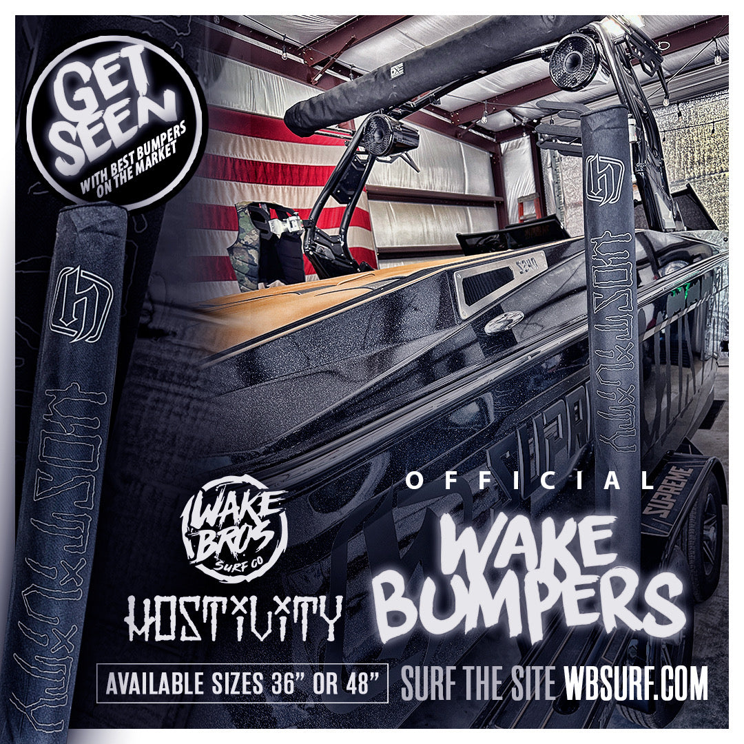 WAKEBROS X HOSTILITY official Wakebumpers