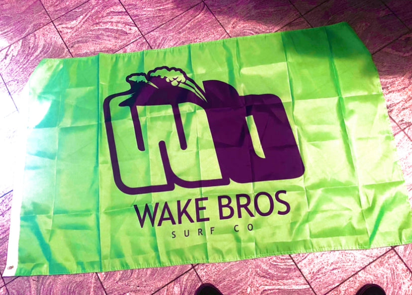 Wake Bros OG logo flag