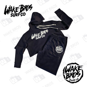 WB Graffiti Black Sweat suit (top + bottom)