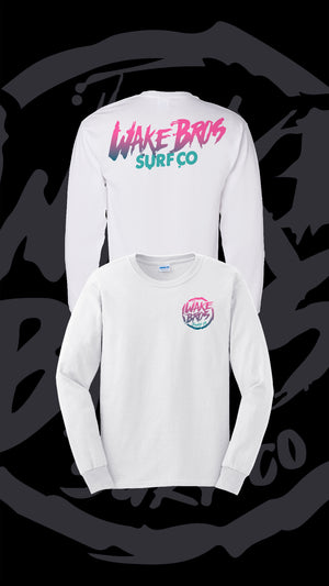 Graffiti long sleeve white