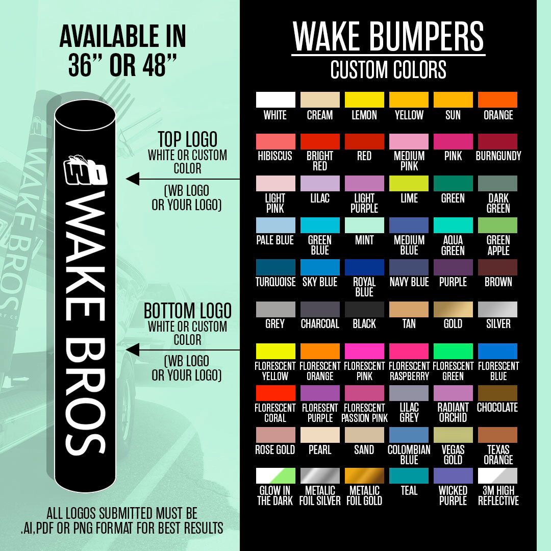 Custom “Wake Bumpers” color match