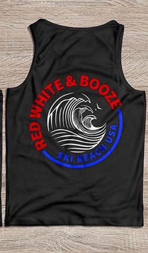 "Red White & Boozed" Tank