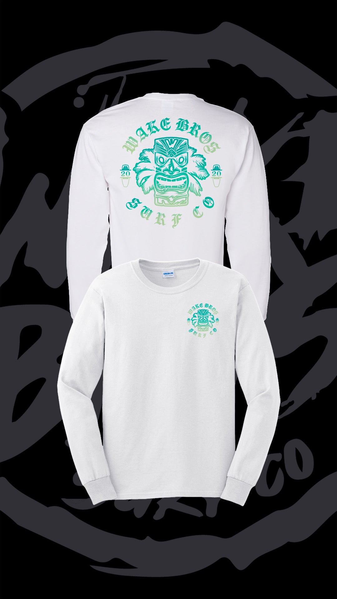 WAKE GODS long sleeve white