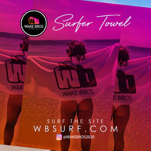 Surfer towel