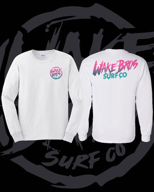 Graffiti long sleeve white