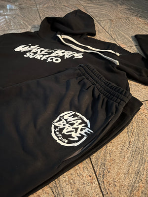 WB Graffiti Black Sweat suit (top + bottom)