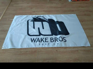 Wake Bros OG logo flag