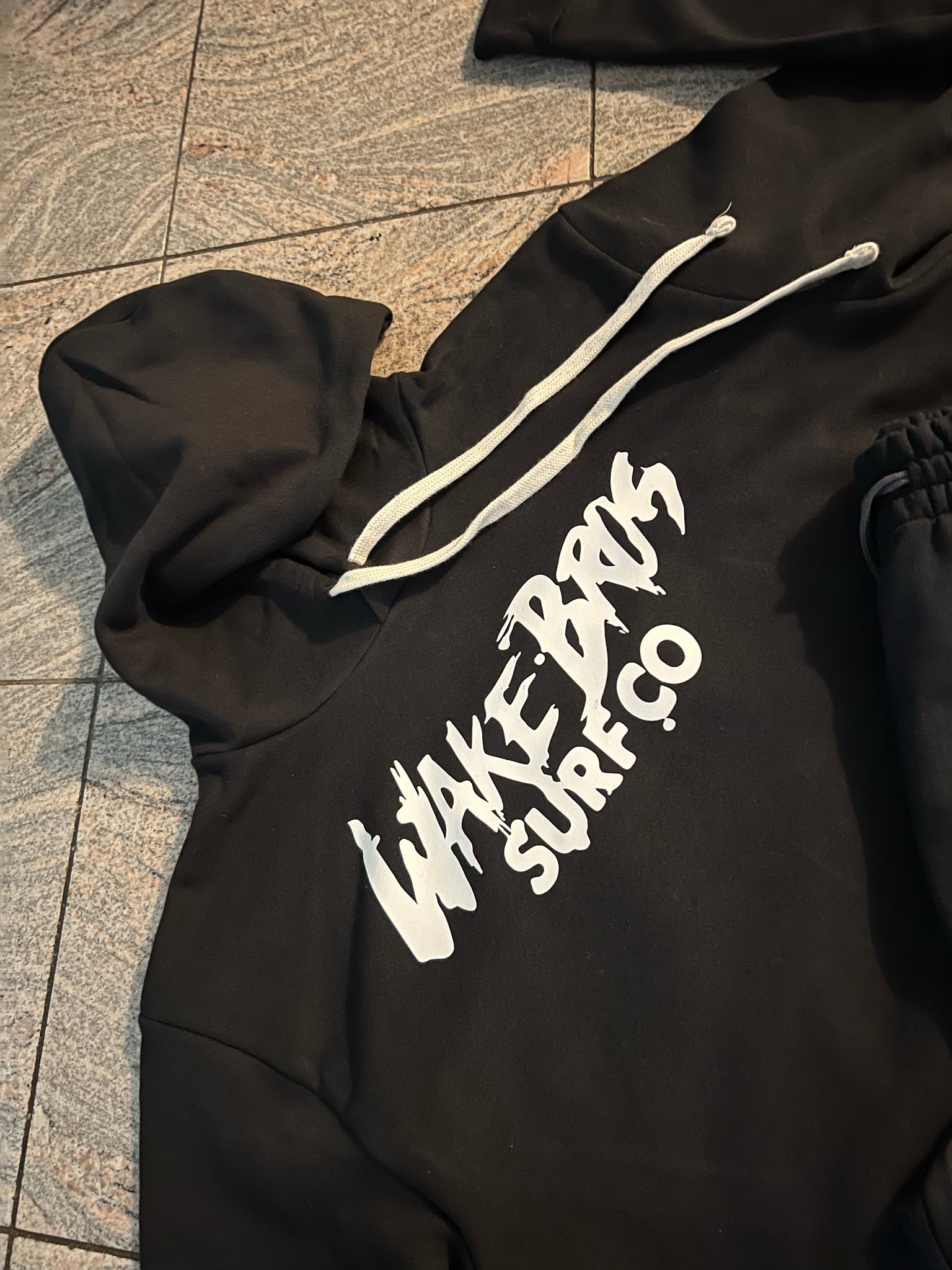 WB Graffiti Black Sweat suit (top + bottom)